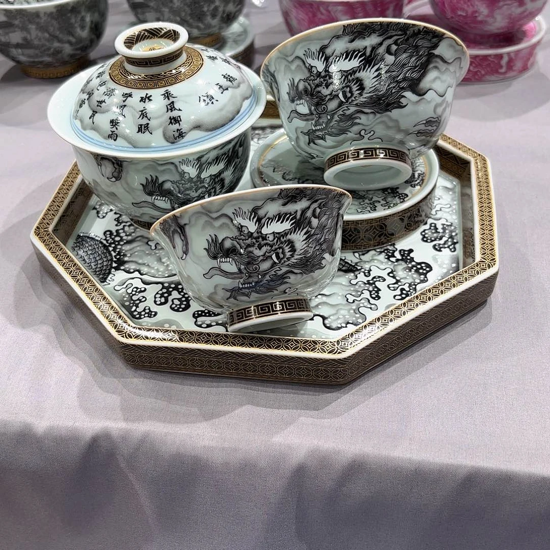 瓷片景德镇瓷器精品展示活动