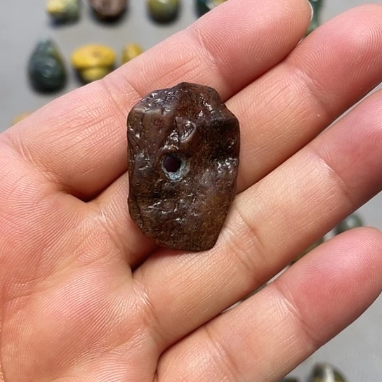 岫岩河磨玉（透闪石质玉）未镶嵌挂件