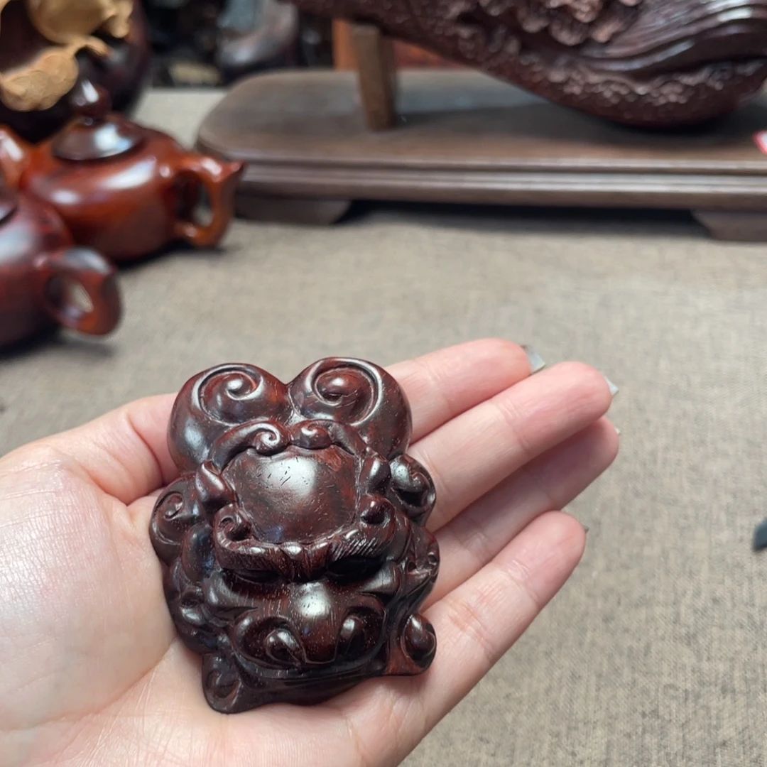 檀香紫檀（小叶紫檀）兽首