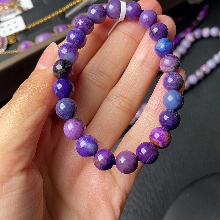 西***晶苏纪石（舒俱来）未镶嵌手链