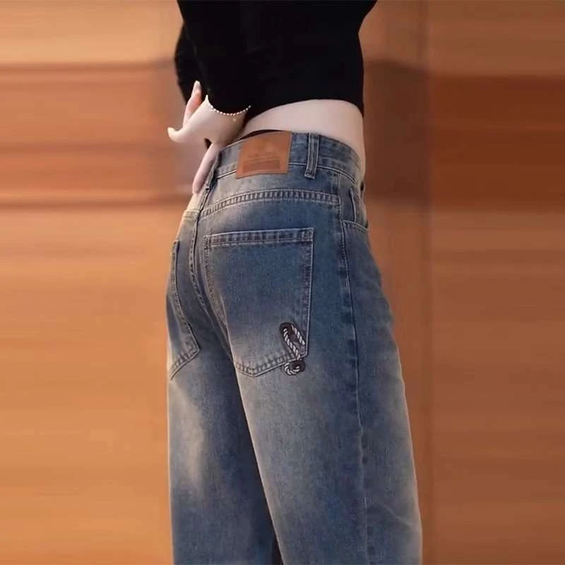 FAVMARTHAFAVMARTHA高端牛仔裤男士2025新款春夏季薄款男裤宽松直