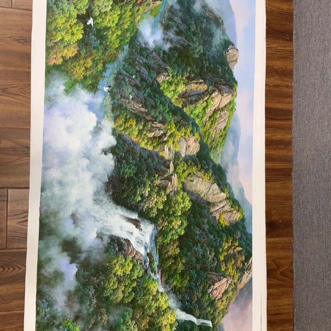 油画加油加油努力加油加油