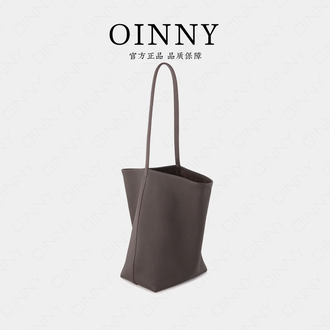 【Oinny】小众设计时尚百搭牛皮水桶包1661-