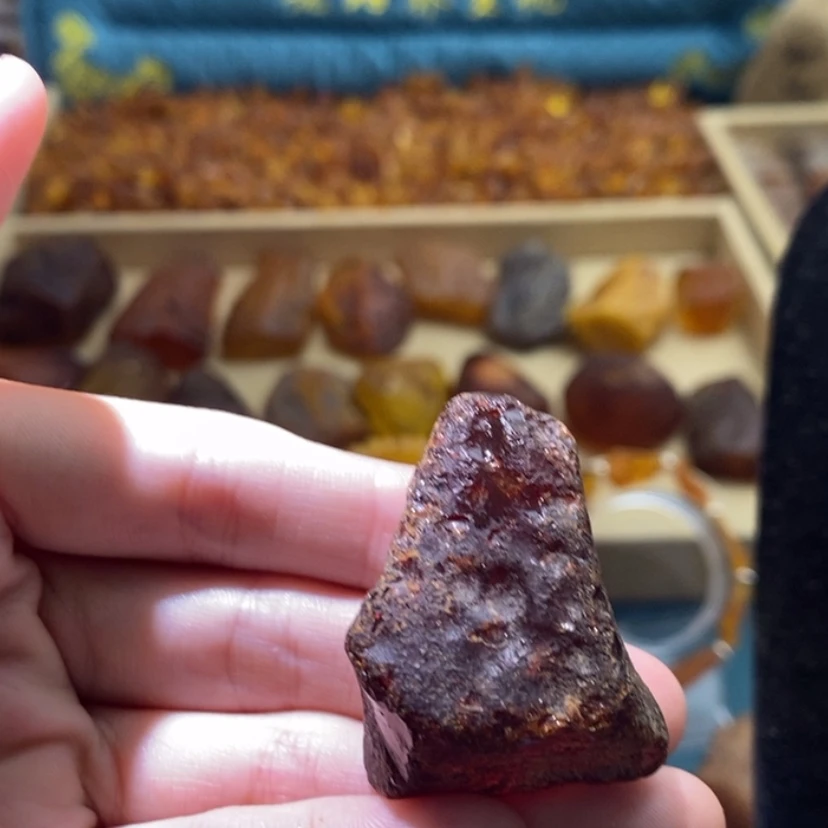 【闪购商品】未镶嵌琥珀珠宝奇石34