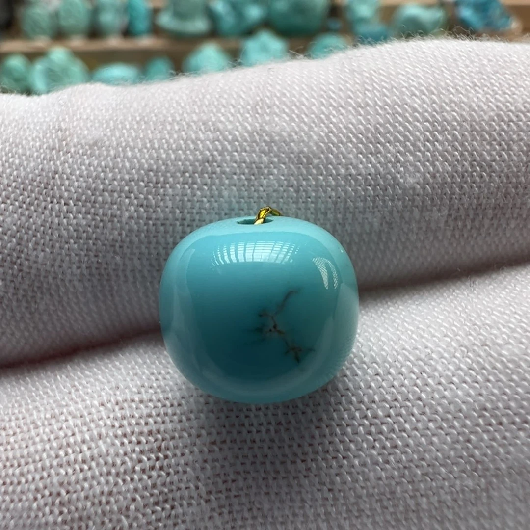 绿松石未镶嵌配饰10.4*9