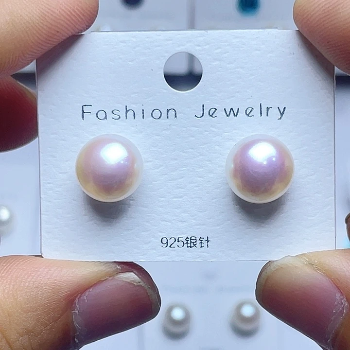 淡水珍珠银S925镶嵌颈饰A****a