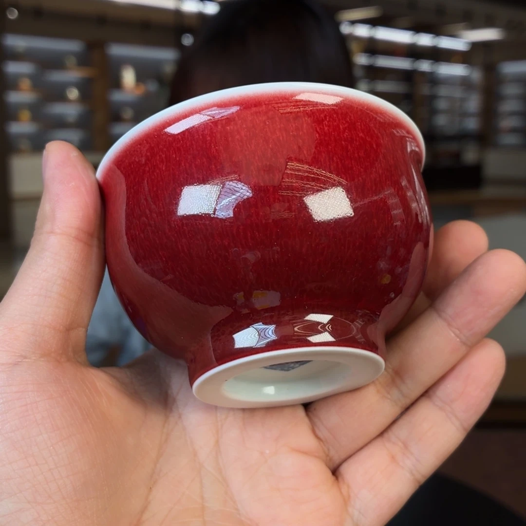 瓷杯子瓷姑娘景德镇陶瓷艺术