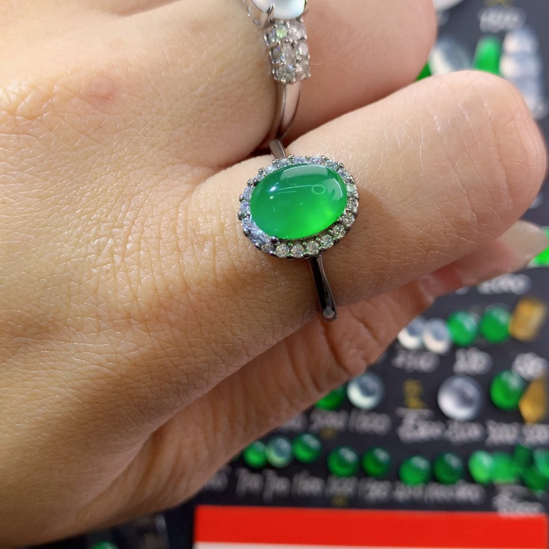 翡翠未镶嵌颈饰纯天然翡翠a货