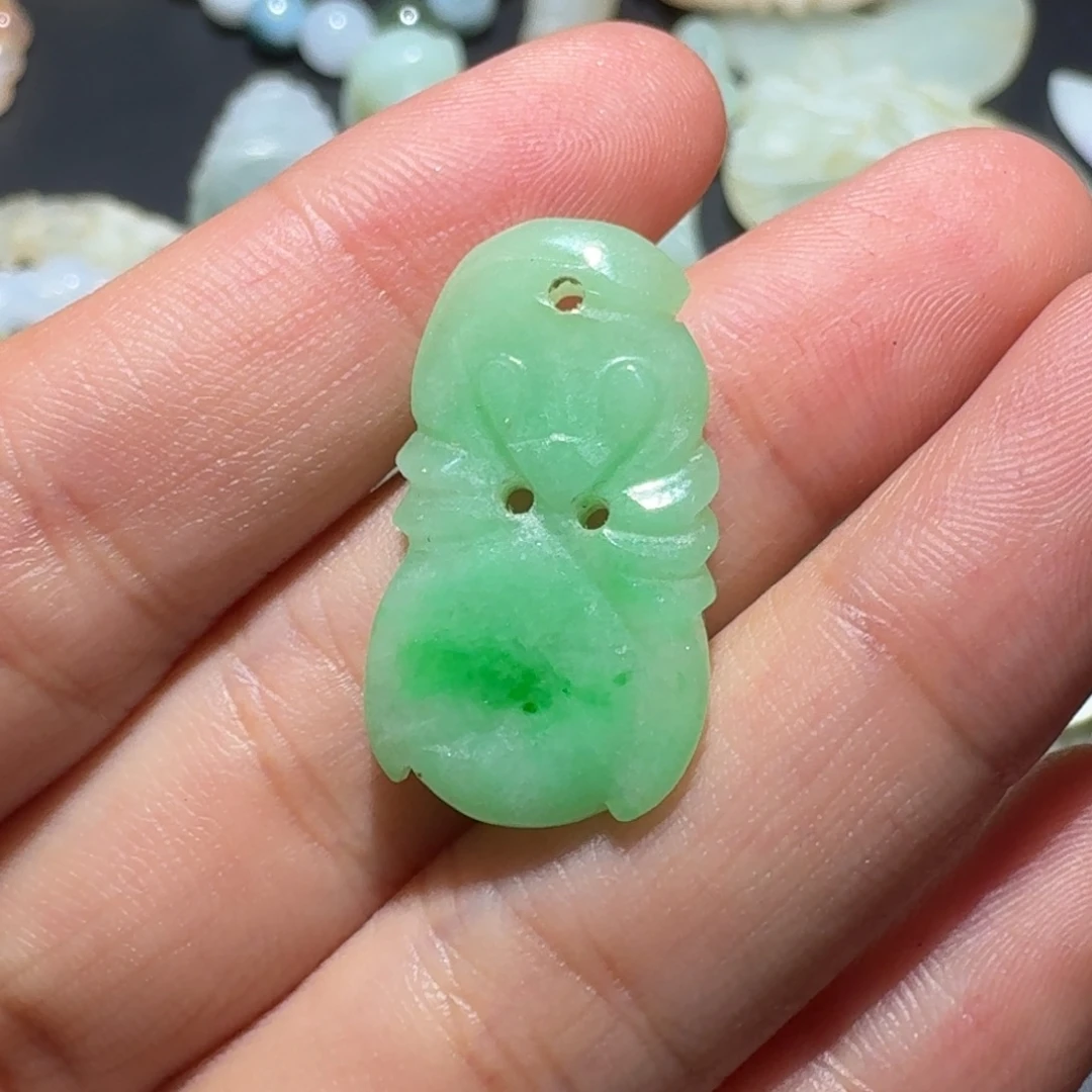 ****婠翡翠未镶嵌颈饰111