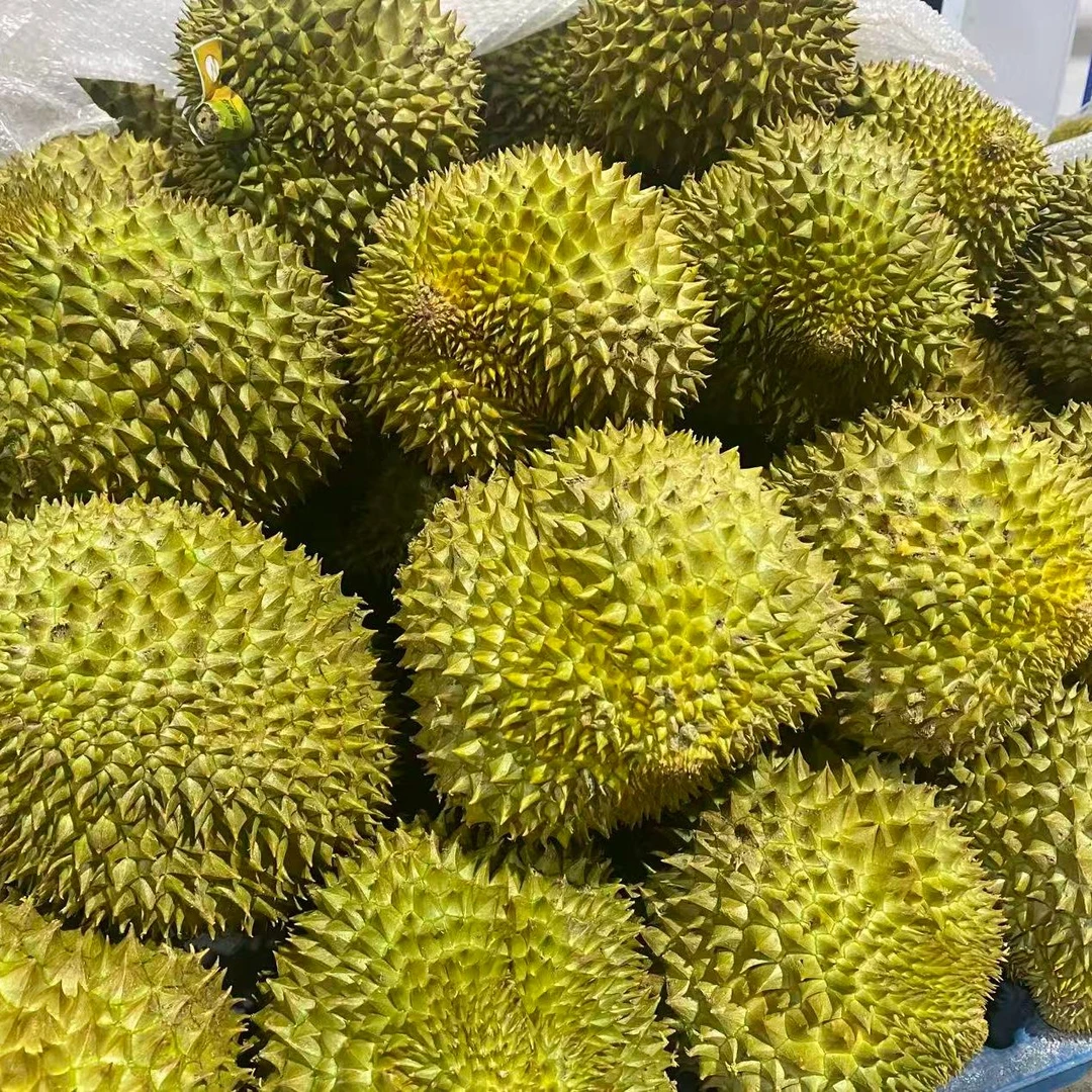 2号秤泰国金枕【小时达 现剥纯肉】上蔬永辉一物一拍新鲜整颗带壳金枕榴莲皮薄肉厚核小1-10斤金枕泰国