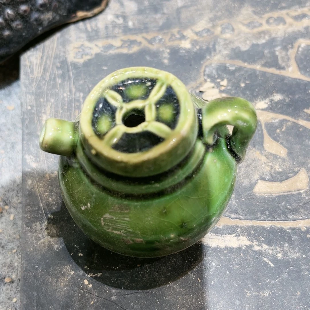 瓦当摆件茶台的一