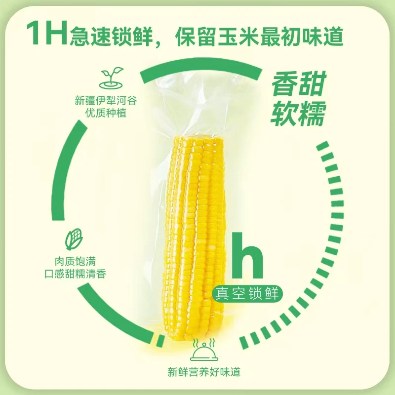 W1香糯玉米鲜食玉米真空玉米