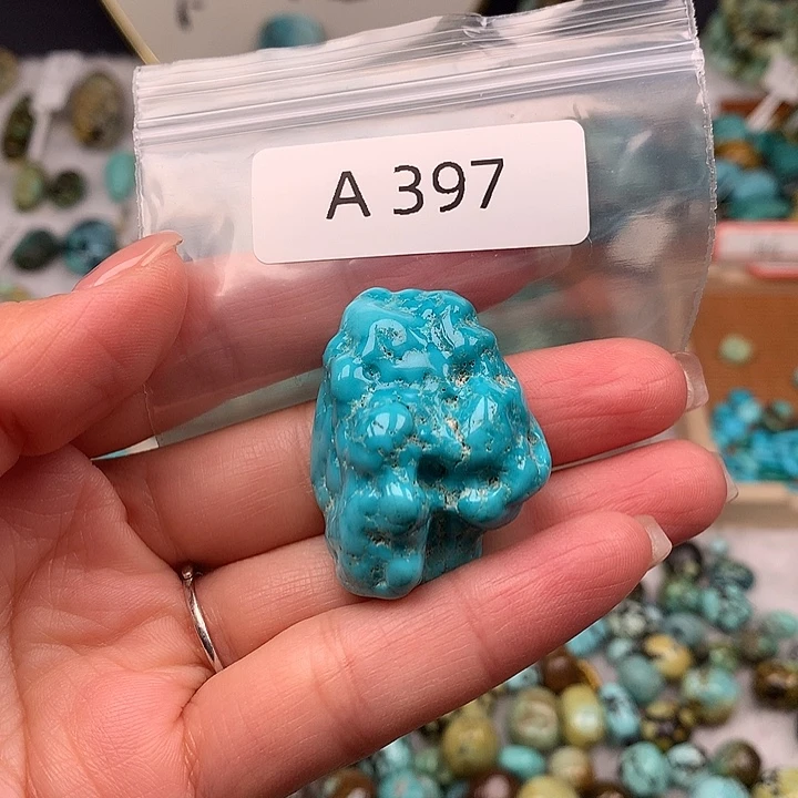 绿松石未镶嵌扣子扣子