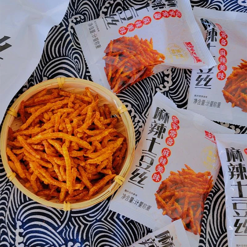 贵州特产麻辣土豆丝黔忆丝贵阳网红洋芋麻辣甜辣小零食