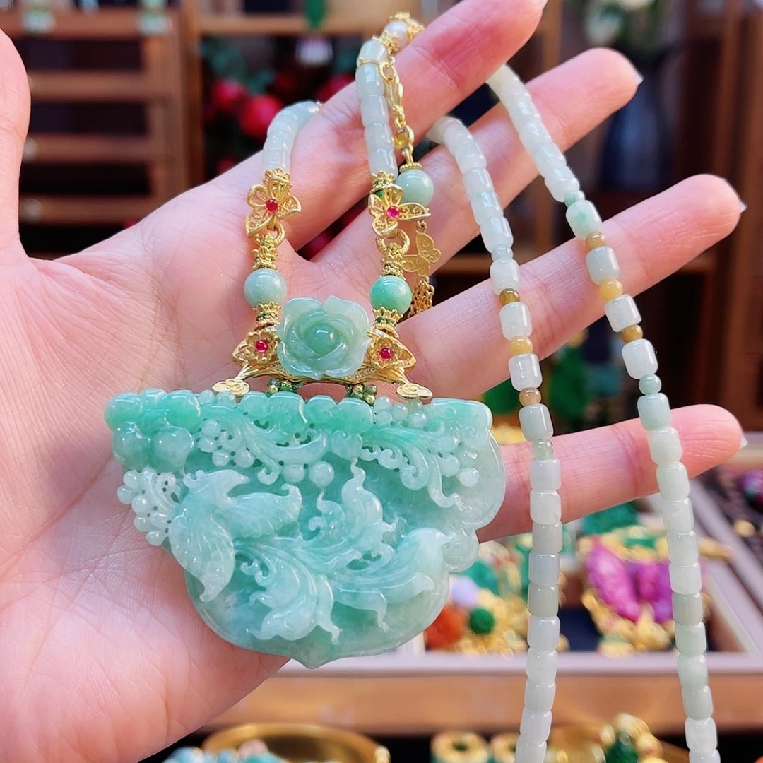 颈饰合金翡翠48小时鉴赏期1