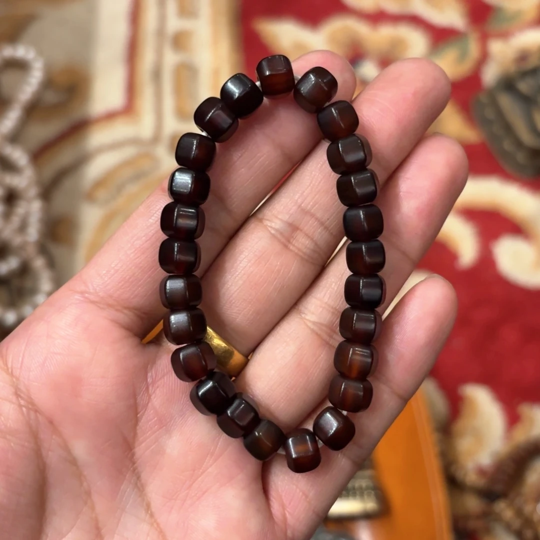 平**❤铜星月菩提吊坠项链