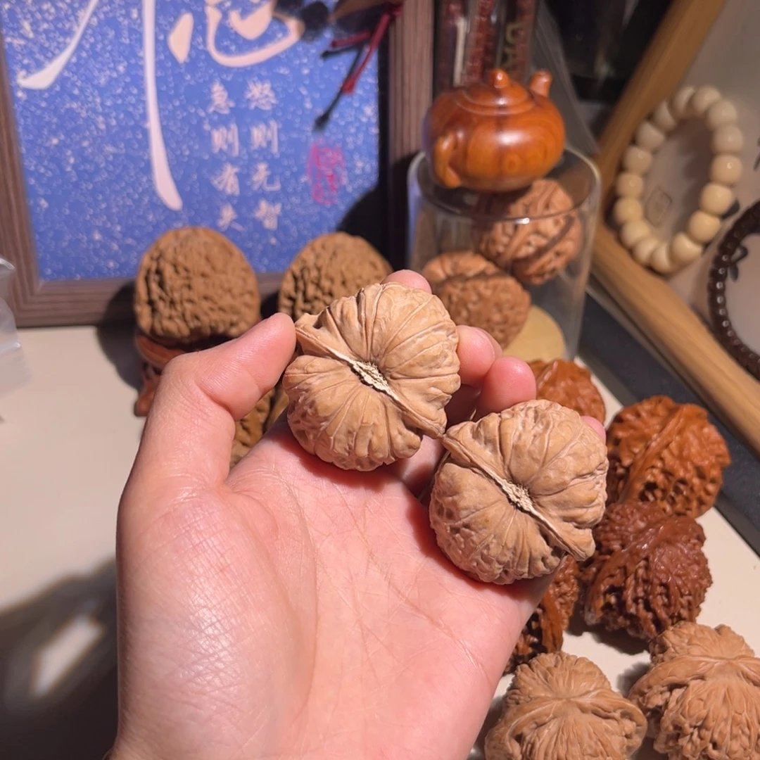 文玩核桃把件41南瓜