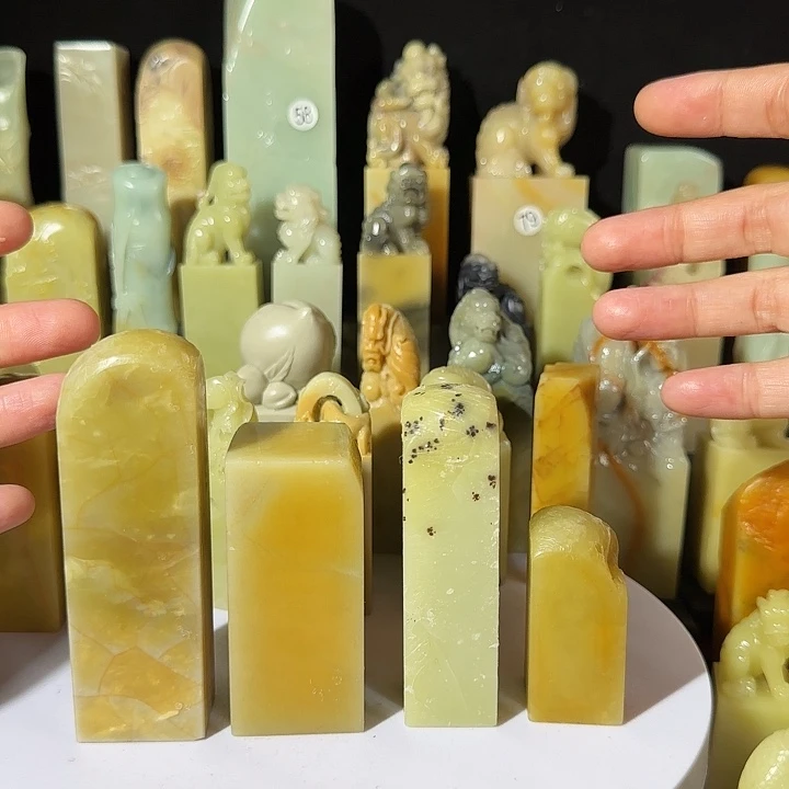 青田石蒋**刻青田石青田石