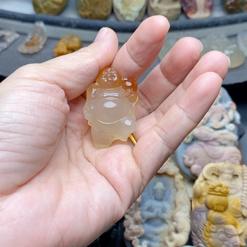 【闪购商品】定制玛瑙吊坠未镶嵌