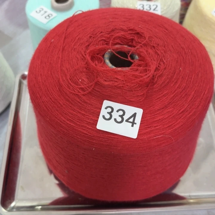 织绣334红色晴纶线