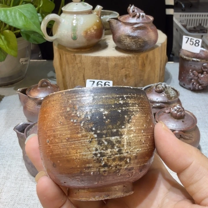陶盘精品柴烧福利放漏