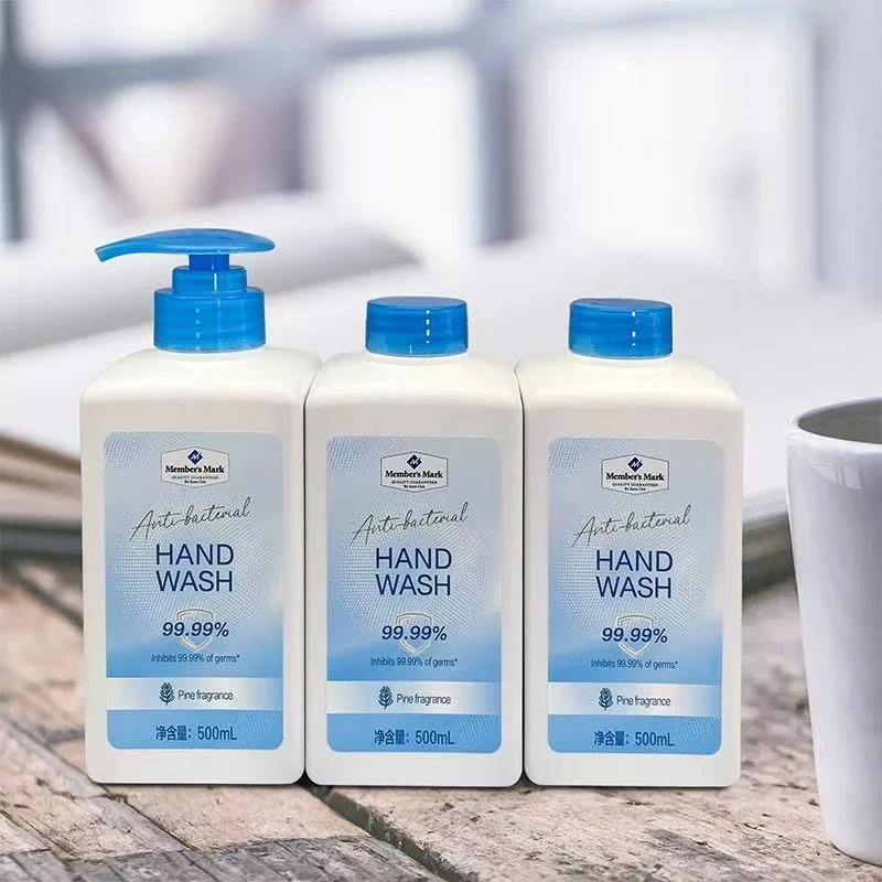 【保质期至2027-09-06】抑菌洗手液500ml*3瓶