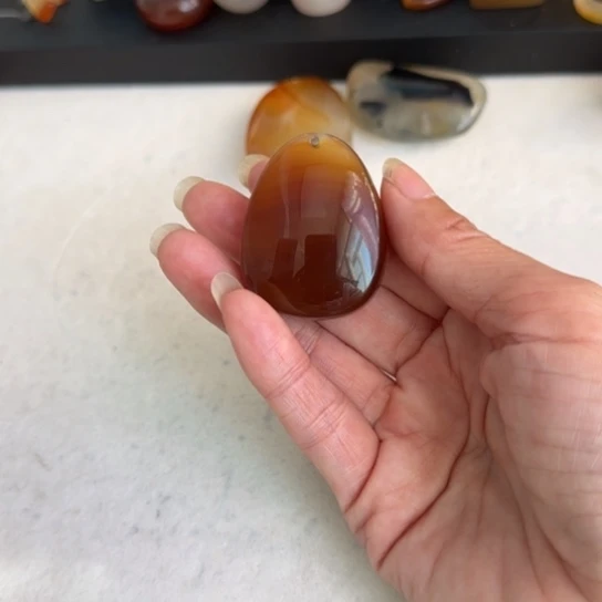 玛瑙/玉髓颈饰未镶嵌安*