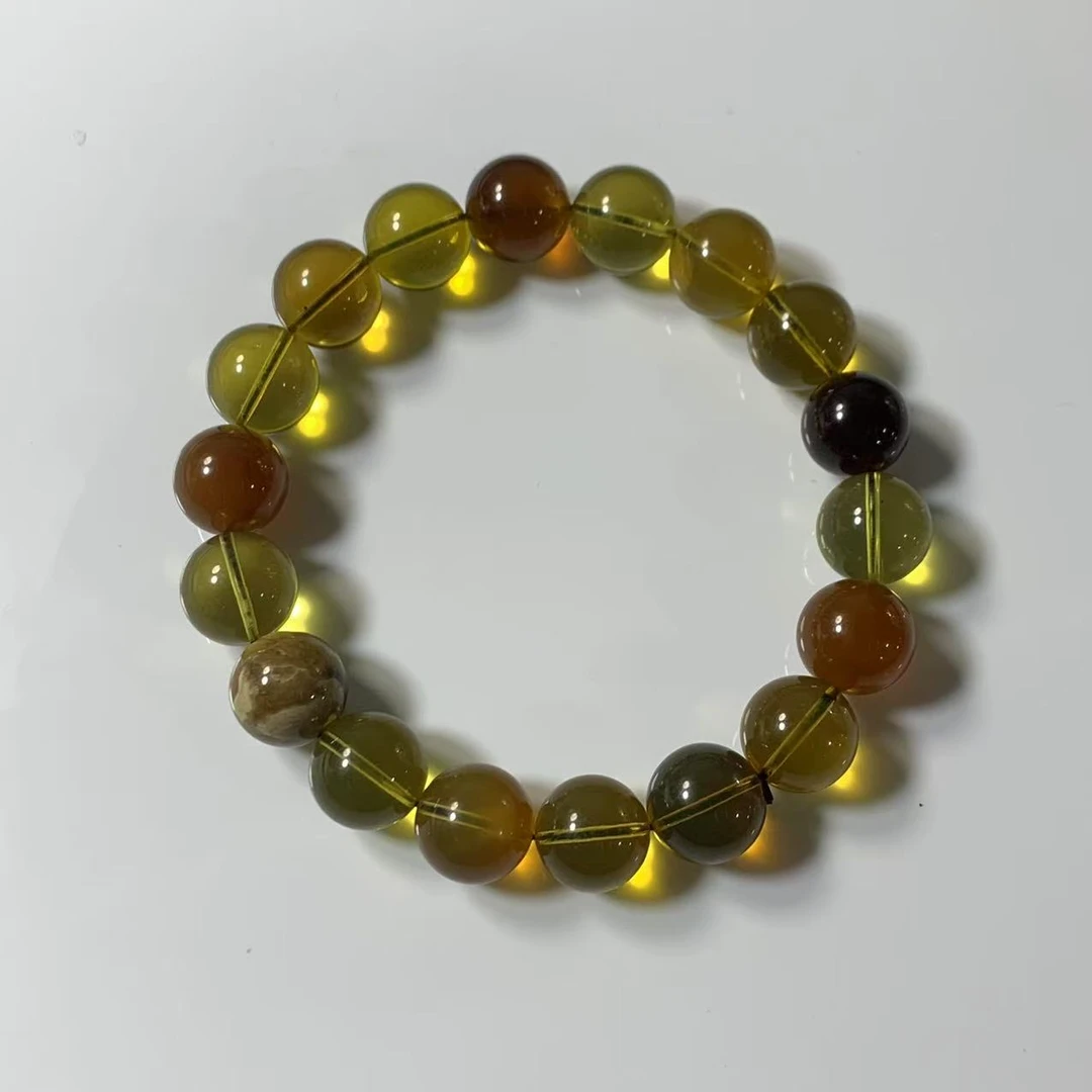 天然缅甸琥珀手串