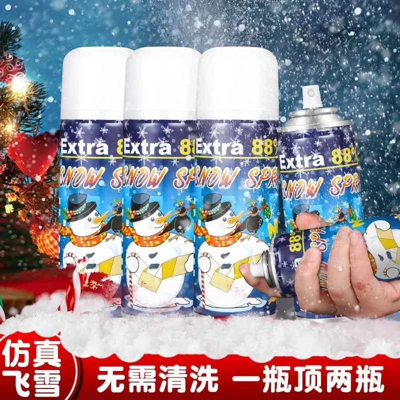 【圣诞】飞雪喷雾仿真雪花片喷雾韩剧变装喷雪罐圣诞派对雪花喷雾