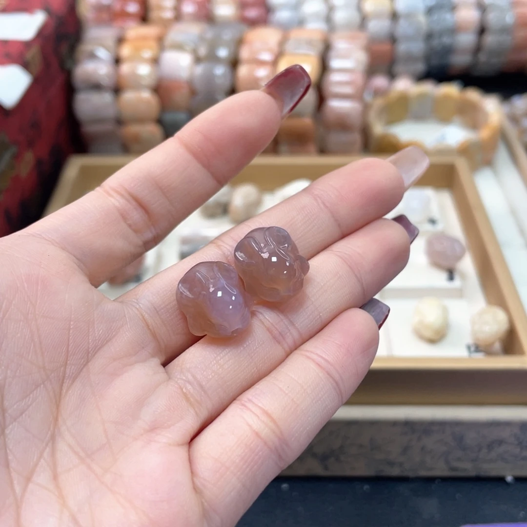 硅化珊瑚（珊瑚玉）手链未镶嵌七****n492