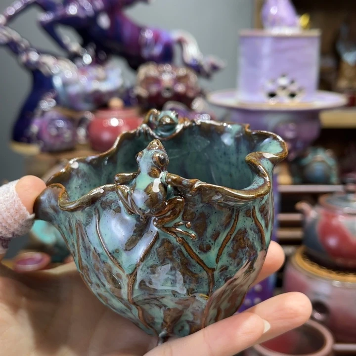 钧瓷美器钧瓷美物照*爸