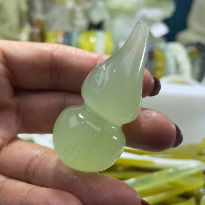 岫玉未镶嵌手把手把