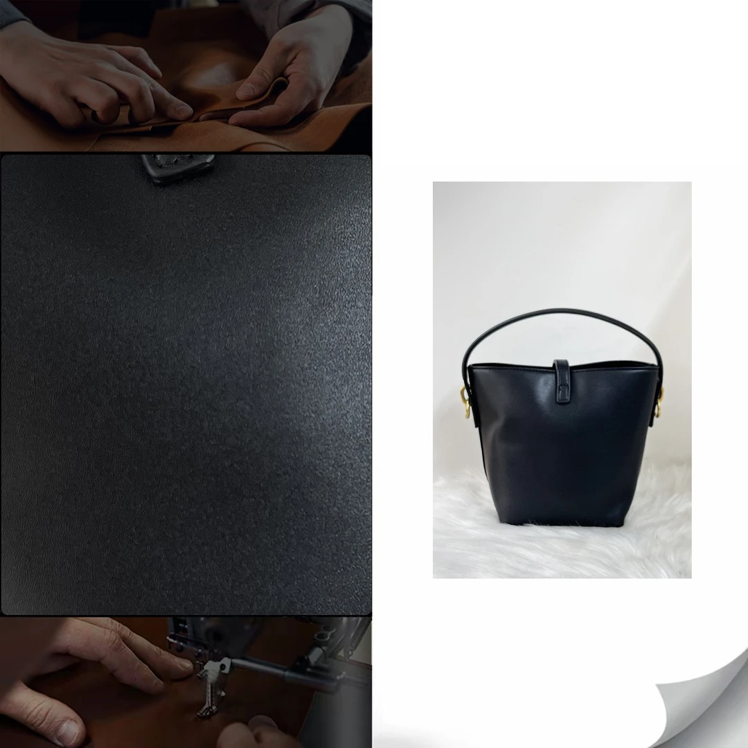 2025年新款时尚潮流轻奢百搭女士单肩简约斜挎包经典 022黑色