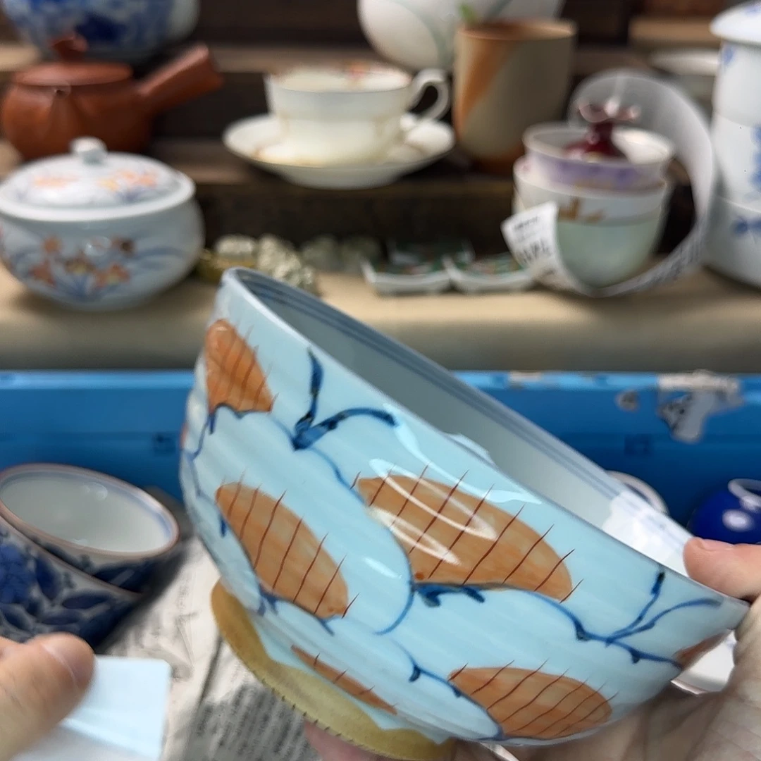 鱼***精瓷片411回流日瓷全场满18米包邮