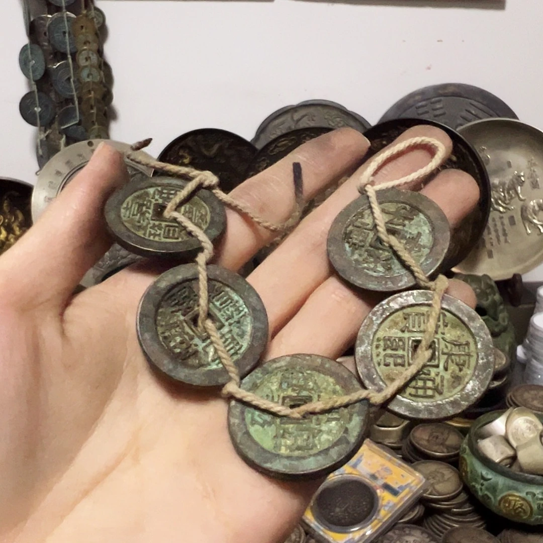 金属复古工艺品五帝