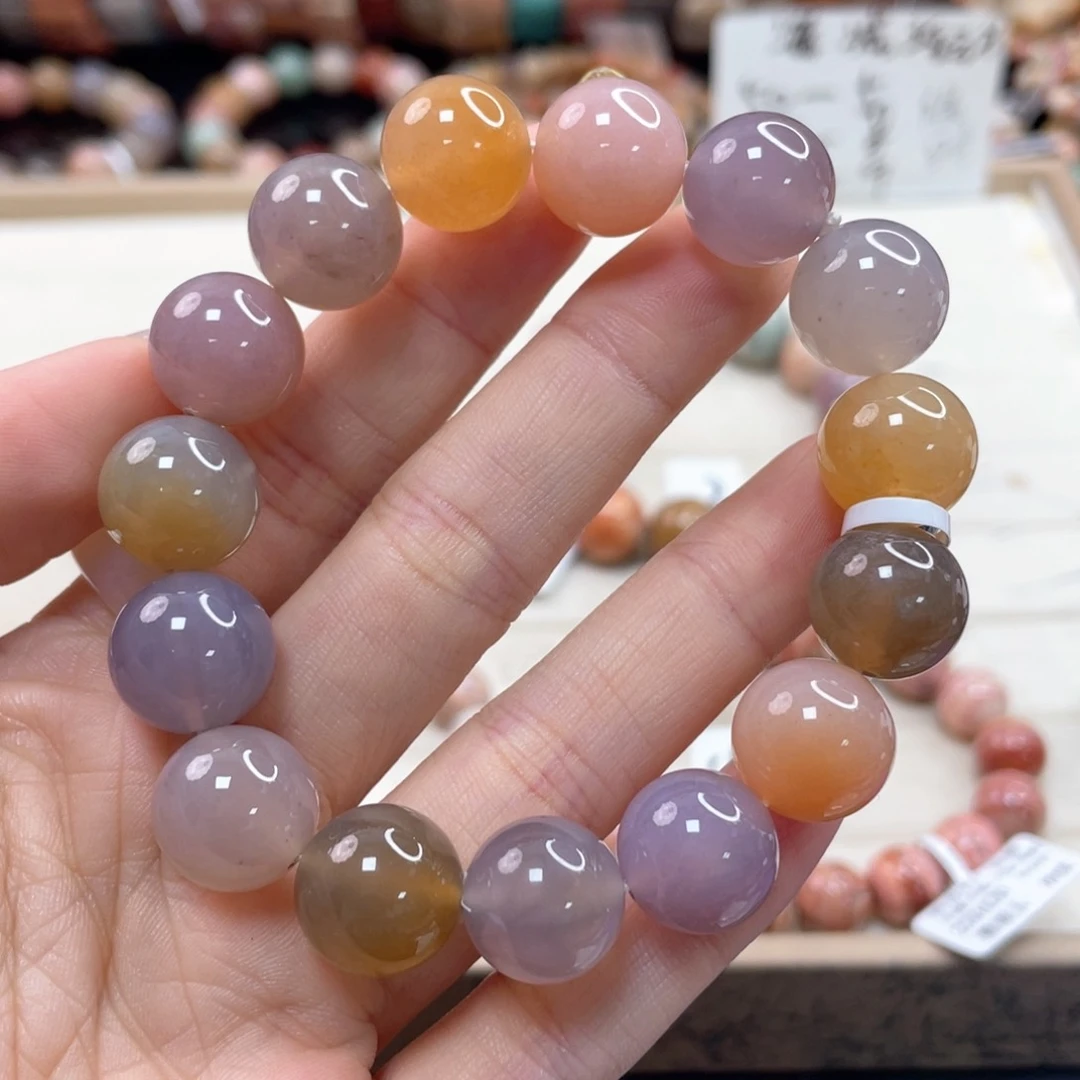 硅化珊瑚（珊瑚玉）手链未镶嵌萘*.137