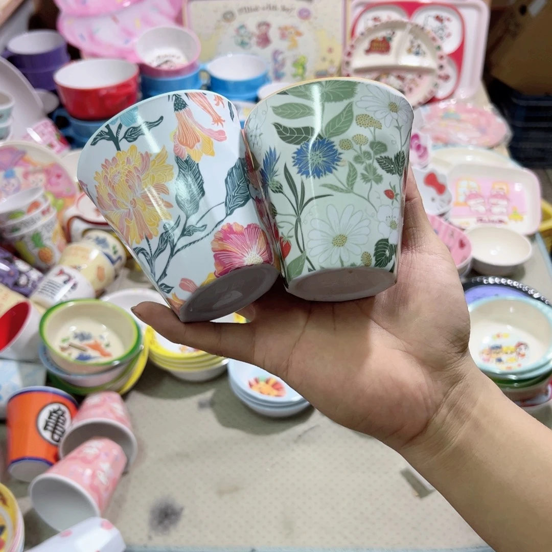 玻璃便携10个杯子各5个