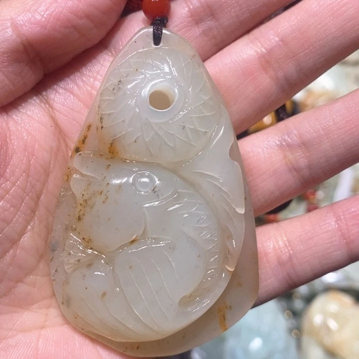 岫玉毛衣链未镶嵌