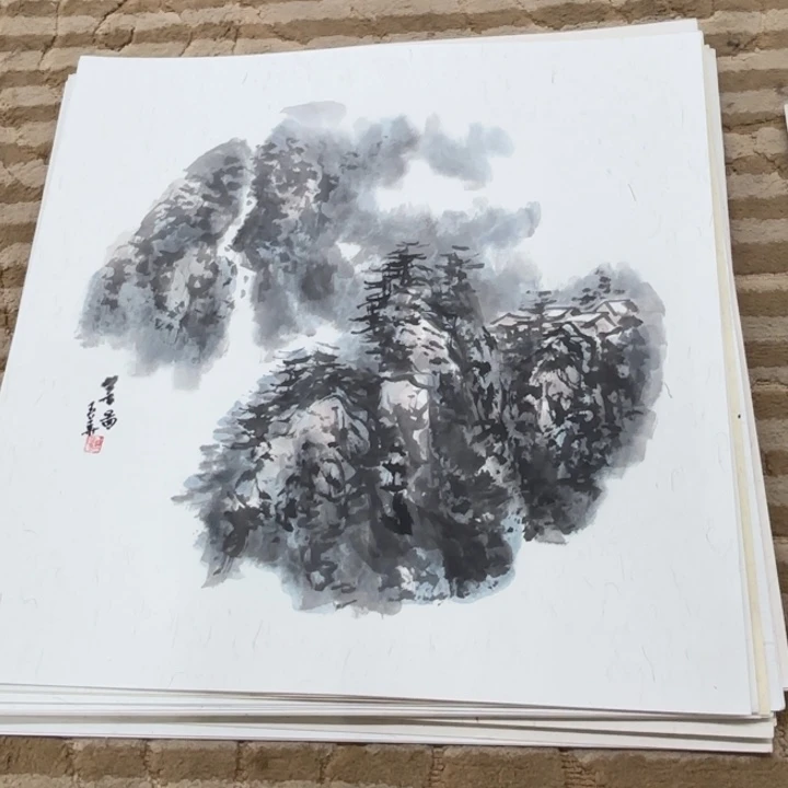 国画花鸟等多种鸟类和