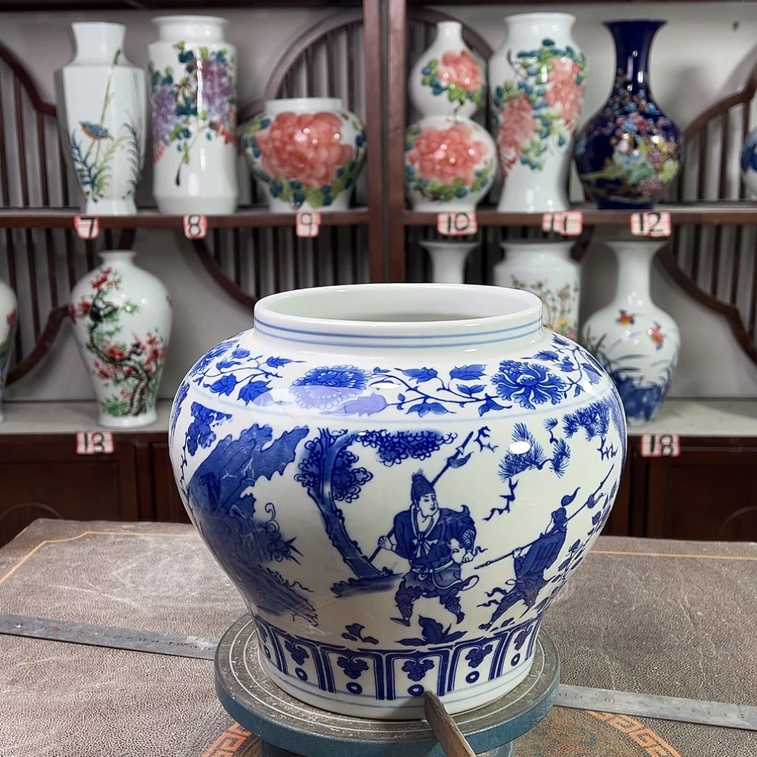 陶摆件景德镇陶瓷鬼谷