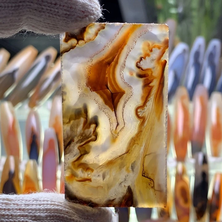 未镶嵌颈饰玛瑙/玉髓123