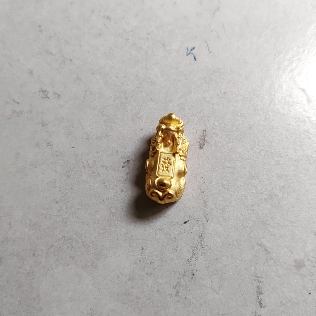 金元宝足金999貔貅珠子首饰