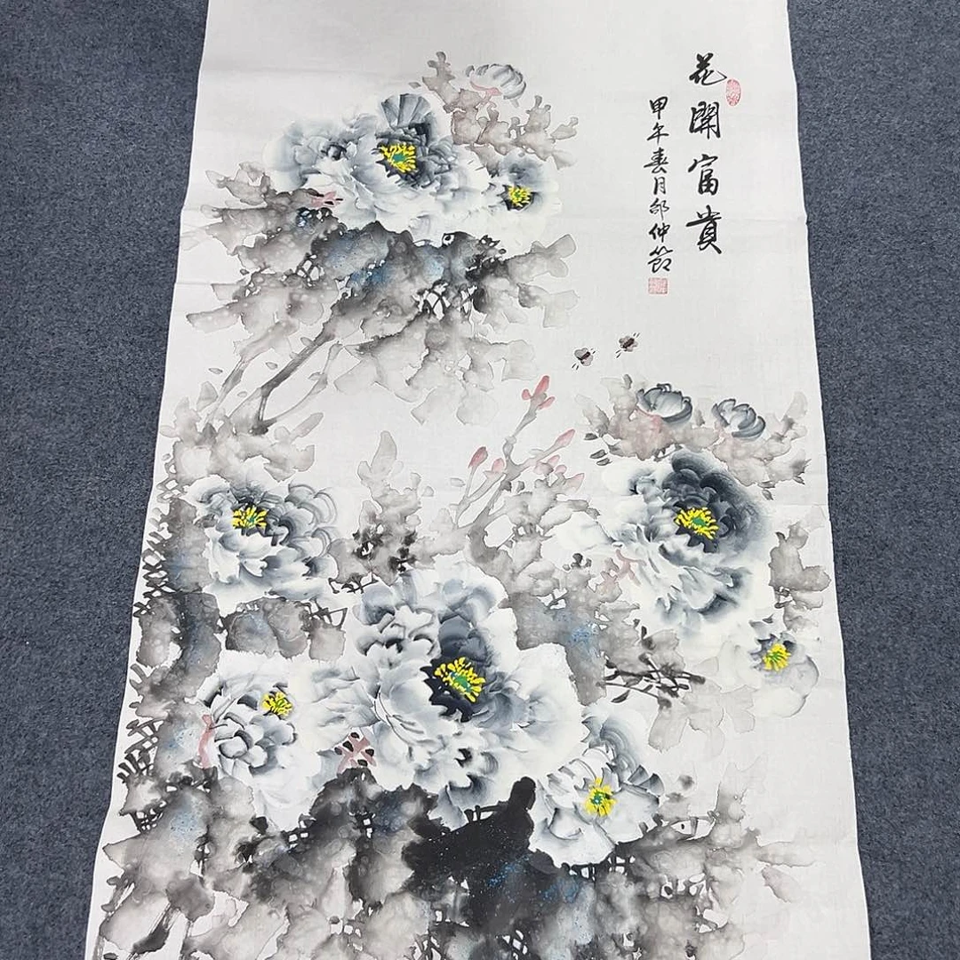 国画国画作品纯手绘作品