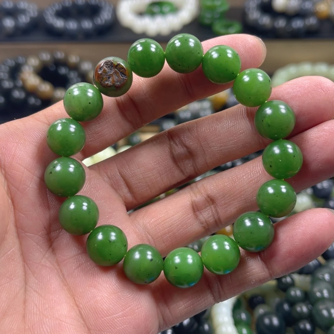 和田玉手串未镶嵌