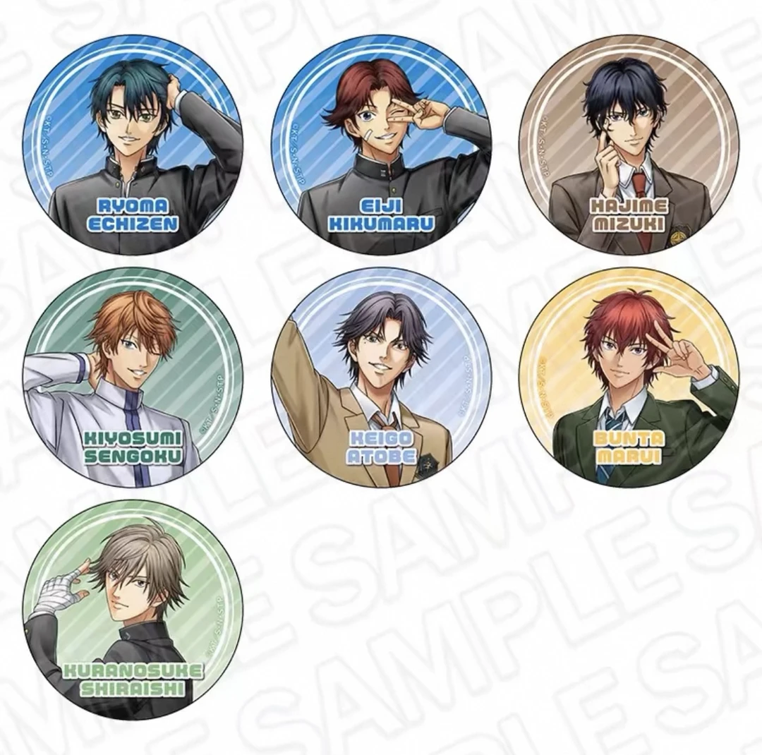 【现货】网球王子 JF2025制服ver.吧唧徽章【默认代拆】