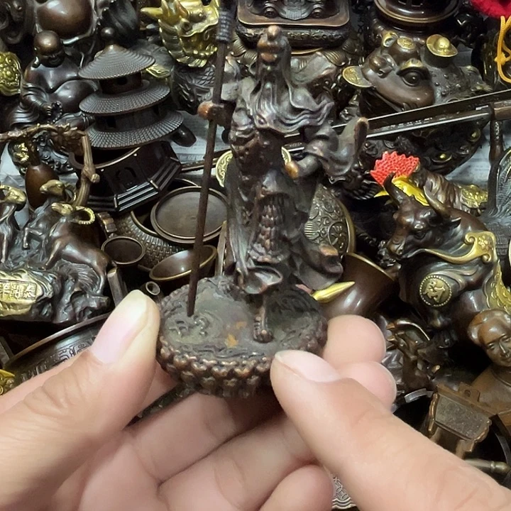 顺顺利利，铜器摆件