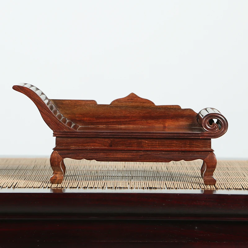 大红酸枝迷你型贵妃榻