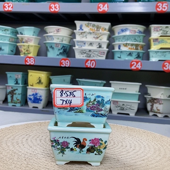 紫砂花瓶紫砂花盆