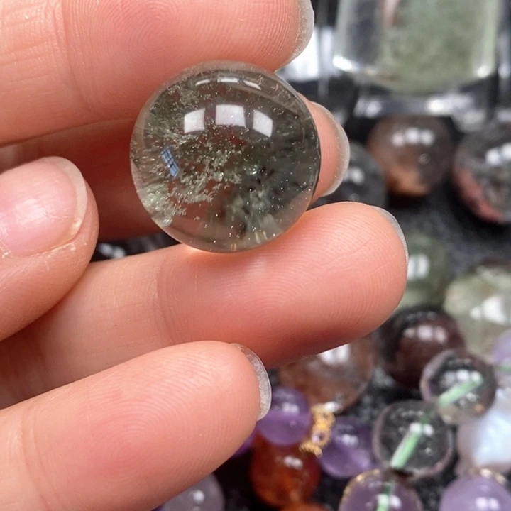 未镶嵌颈饰水晶平*心水晶