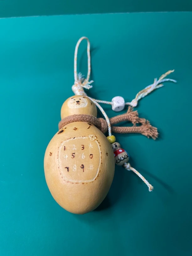 Diy 可爱的葫芦手把件/挂饰